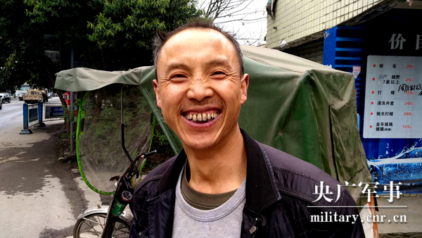 中國退役軍人張明洪：三輪車(chē)蹬出的幸福生活和無(wú)愧人生