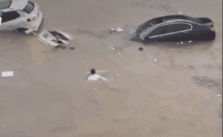 退役不褪色，暴雨中，這些退役軍人真給力