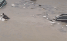 退役不褪色，暴雨中，這些退役軍人真給力