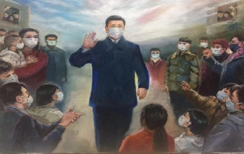 【奮戰“疫”線(xiàn) 戰“疫”有我】魯甸參戰老兵執筆作畫(huà)助力抗擊新冠肺炎疫情-云南能投軍創(chuàng  )產(chǎn)業(yè)投資有限公司