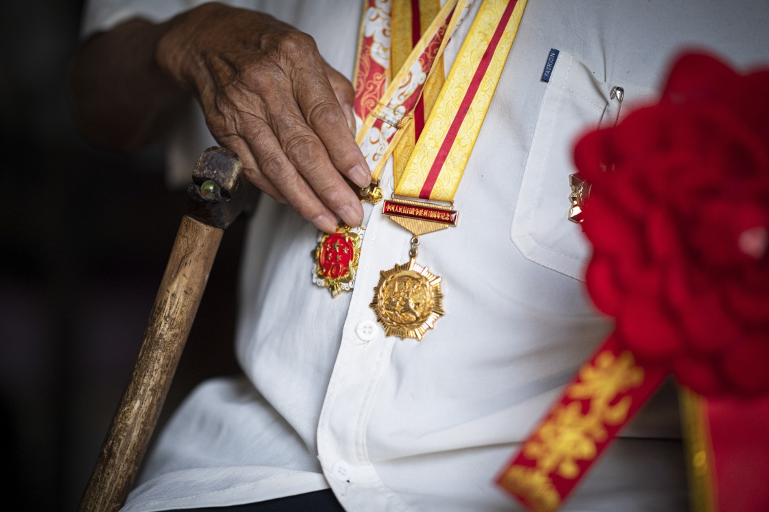 浴血榮光丨致敬抗戰老戰士——金友青